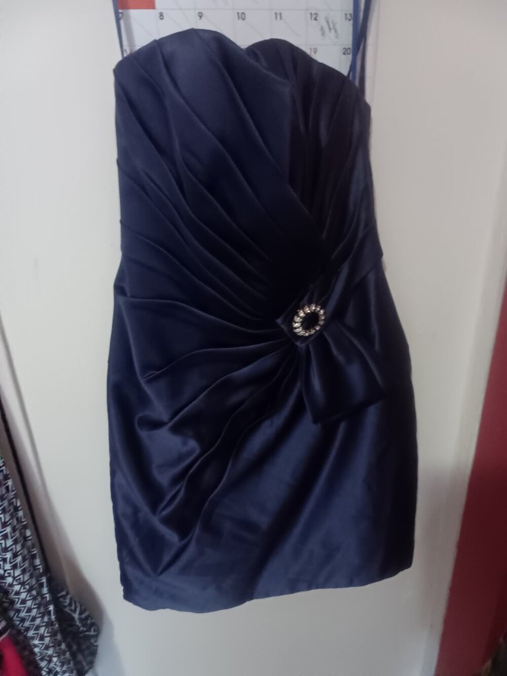 Allure Bridals  Amethyst Color Cocktail Dress.  Size 6